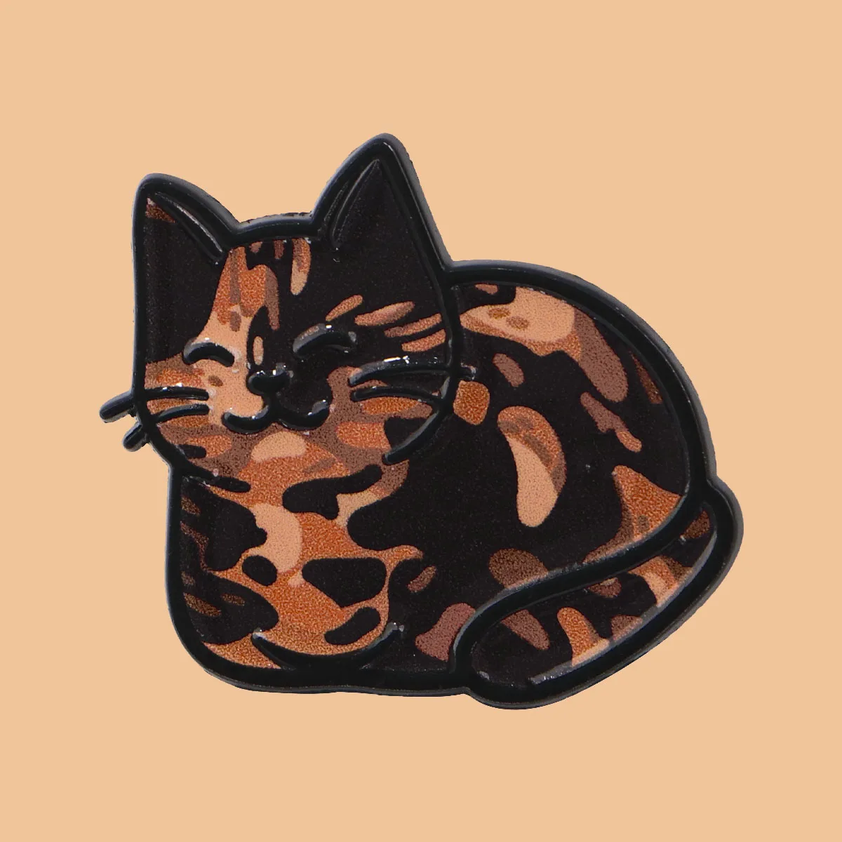Cute Black Cats Enamel Pin Cartoon Anime Brooch Lapel Pins Badge on Backpack Clothing Accessories Fashion Jewelry Friends Gifts image 2