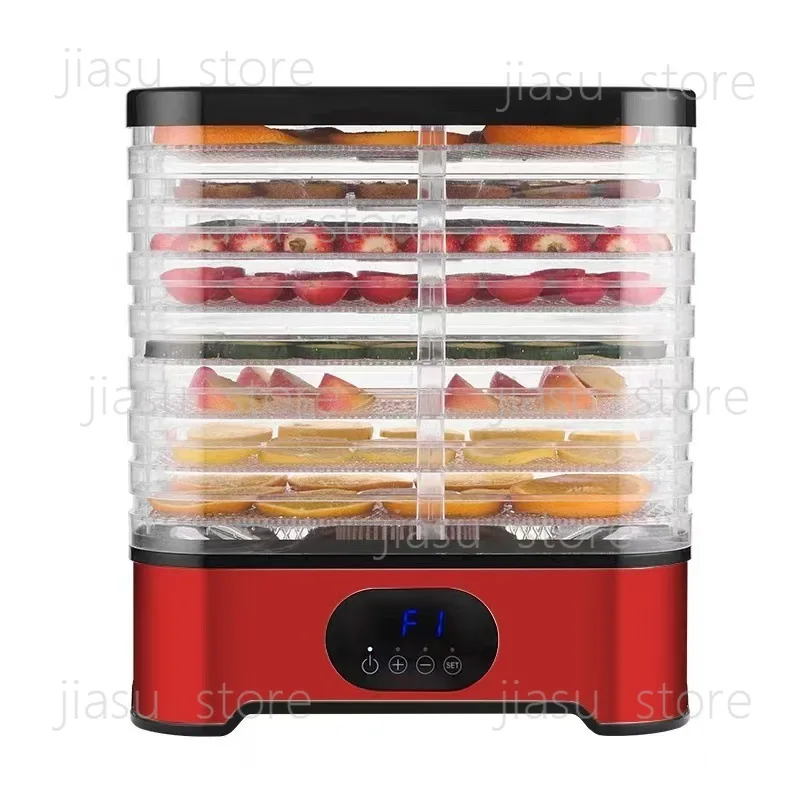 Smart 8-Tray Food Dehydrator 2026 New Large Capacity Home Use Fruit Vegetable Jerky Dryer