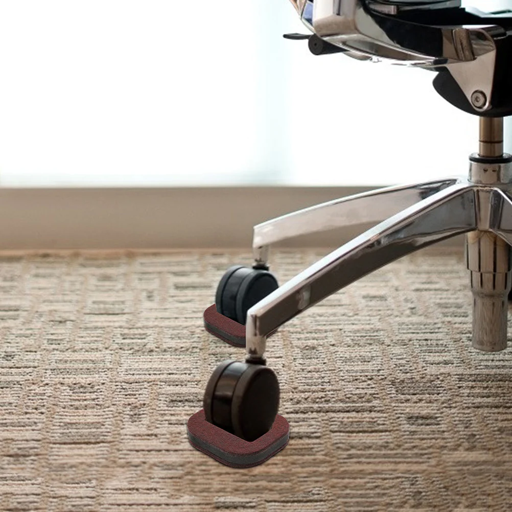 5 pçs fechaduras de roda de rolo para móveis anti-deslizamento rodízio almofadas de fixação protetor de chão cadeira sofá cama quadro de mesa escritório em casa