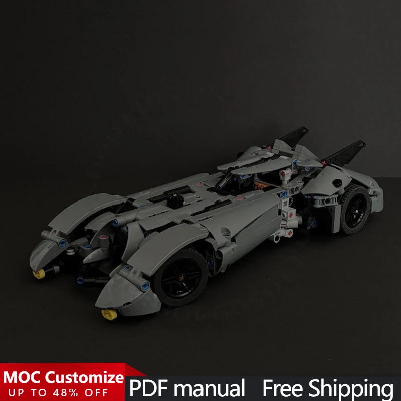 

Набор для сборки гоночного автомобиля из 690 деталей (по мотивам 42173), модульный конструктор MOC, креативная игрушка-конструктор для мальчиков, подарок для самостоятельной сборки