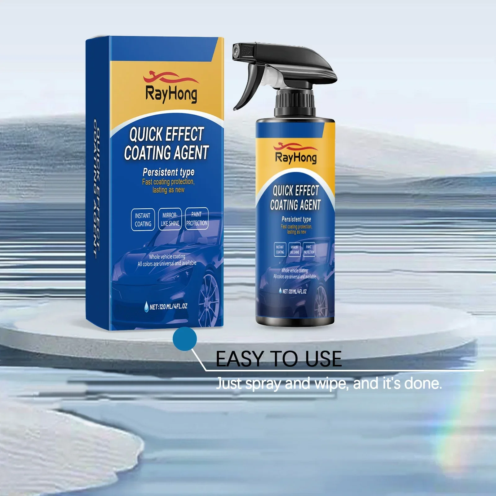 Car Nano Coating Spray Auto Quick-Dry Coating Hydrophobic Protection Polishing Maintenance Renewal Agent Accessories