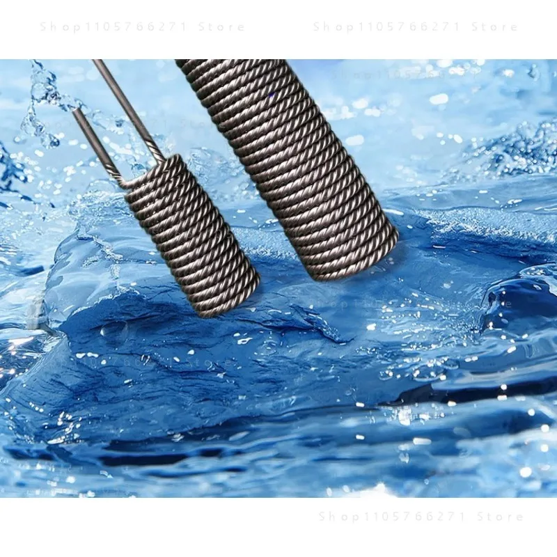 1pc MHTA-1-5 Screw Titanium Tube Pvc Shell Heat Exchanger for Swimming Pool Heat Pump  Aquarium Chiller Evaporator Refrigeration