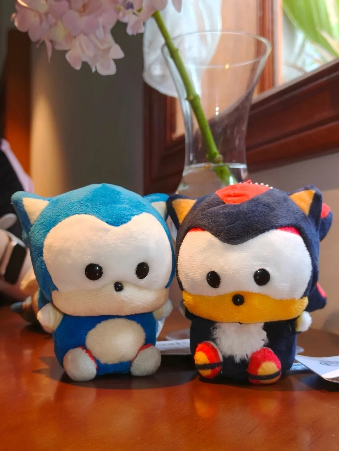 SEGA Prize Sonic The Hedgehog Tails Mini Plush Keychain Cooro Series Soft Stuffed Animal Bag Pendant Anime Game Fans Collectible