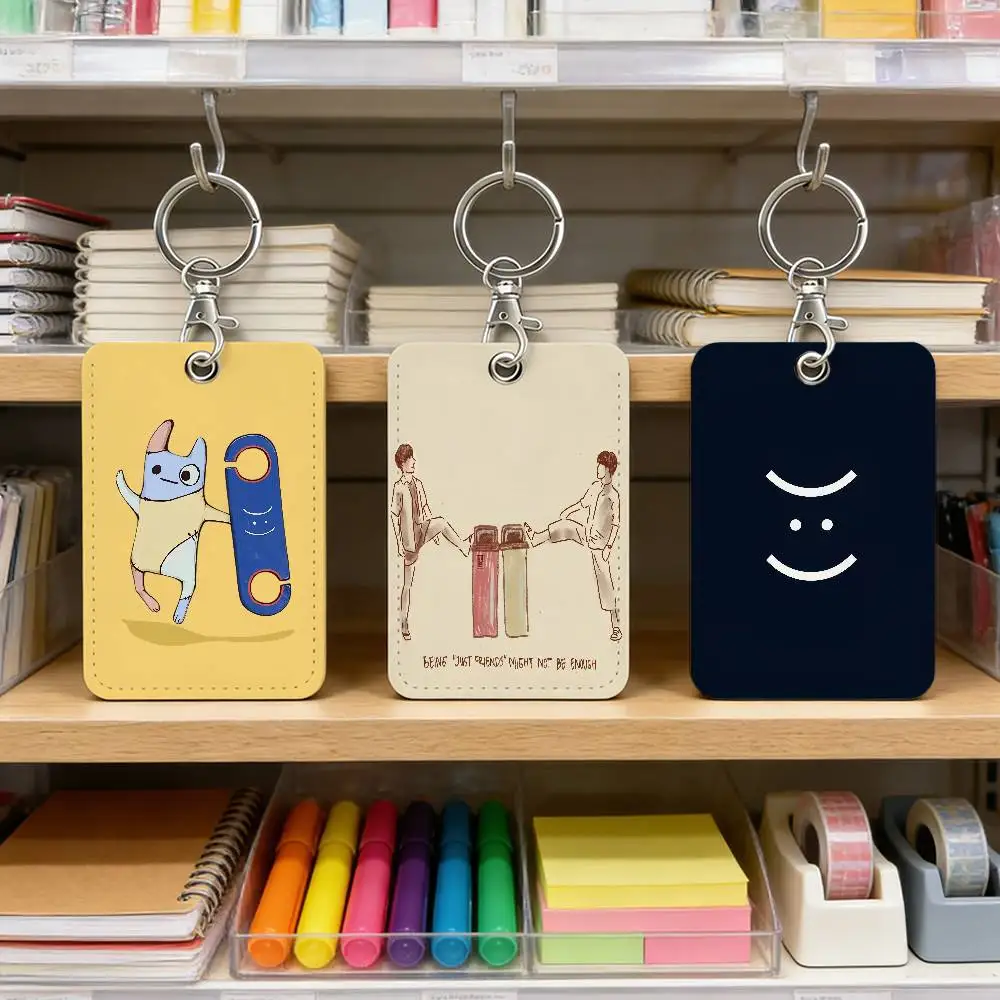 

TV B-Bads-Buddys-Thailands Card Holder Holder Student Credential For Pass Card Credit Card Straps Key Ring Gift