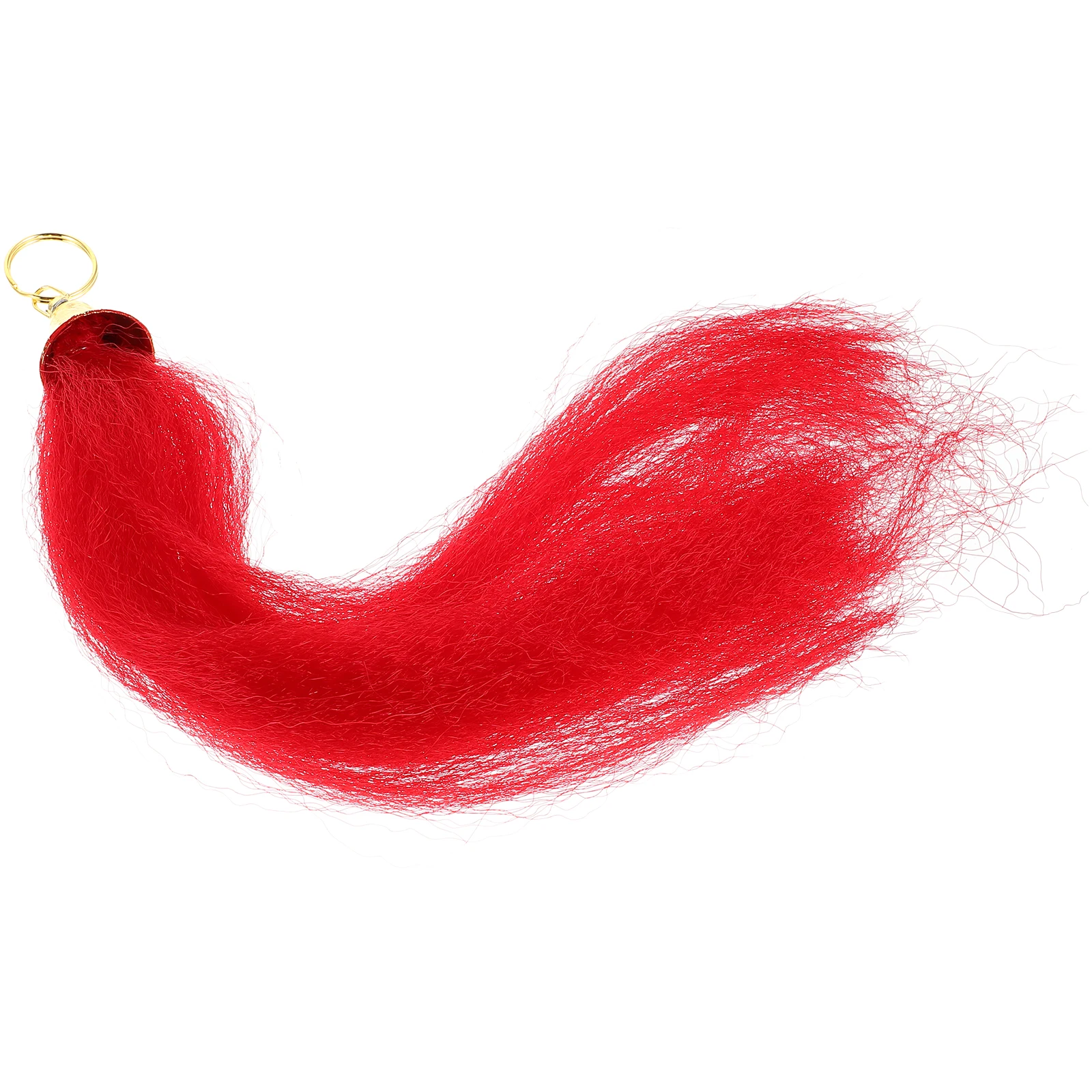 

Stainless Steel Red Tassel Sword Accessory Chinese Martial Arts Kungfu Tai Chi Performance Enhancement Soft Fiber Compact Design