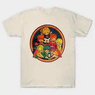 Rainbow Brite And Friend Vintage Retro 80 90S Unisex summer T-shirt Cotton fashion couple clothes