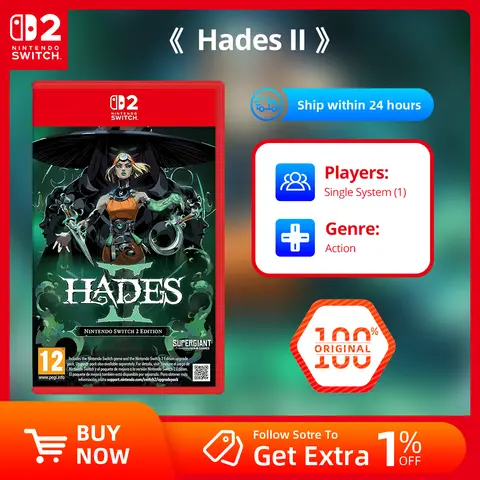 Nintendo Switch 2 Game - Hades 2 II - Signature Edition Nintendo Physical Game Card for Switch 2