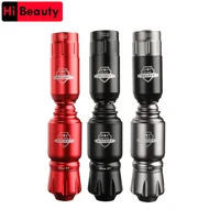 Máquina de Motor de pistola rotativa con pluma de tatuaje de cohete con enchufe RCA, batería recargable Tatu para maquillaje permanente con microagujas