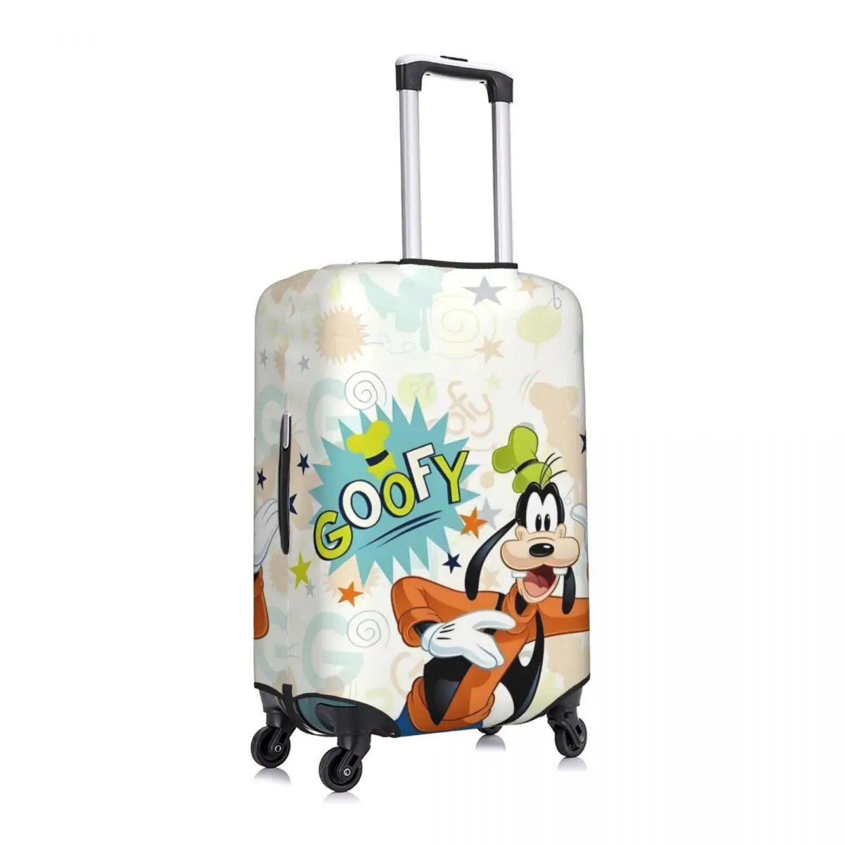 مخصص لطيف جوفي غطاء الأمتعة حامي الغبار والدليل على الكلاسيكية الكرتون الفيلم نمط حقيبة السفر يغطي #2