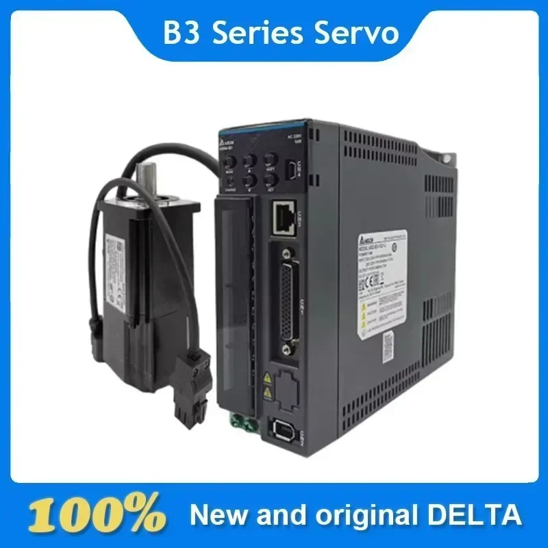 

Original Delta Servo Motor Servo Drive 2KW B3 Series ASD-B3-2023-L ECM-B3M-E21320RS1 ECM-B3M-E21320SS1