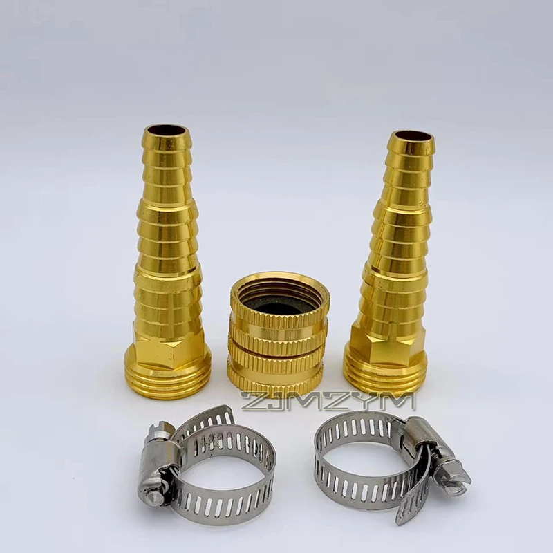 General Connector for Water Distribution Pipe Garden Hose Pagoda Connector NH3/4 Hose Repair Connector