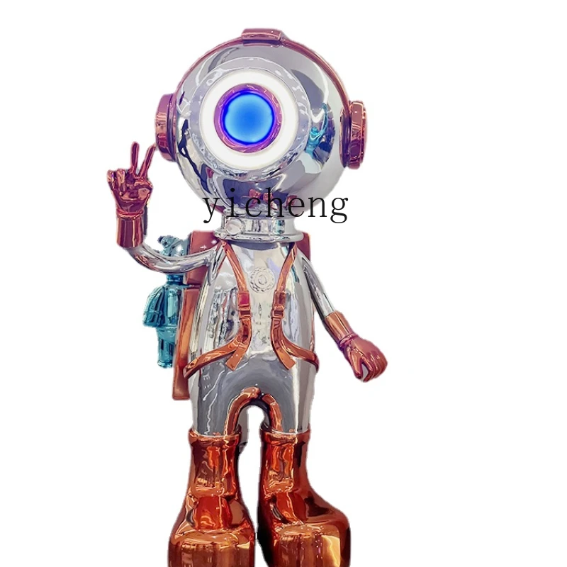 

Zk Living Room Internet Celebrity Robot Large Astronaut Spaceman Sculpture Landing Big Decorations