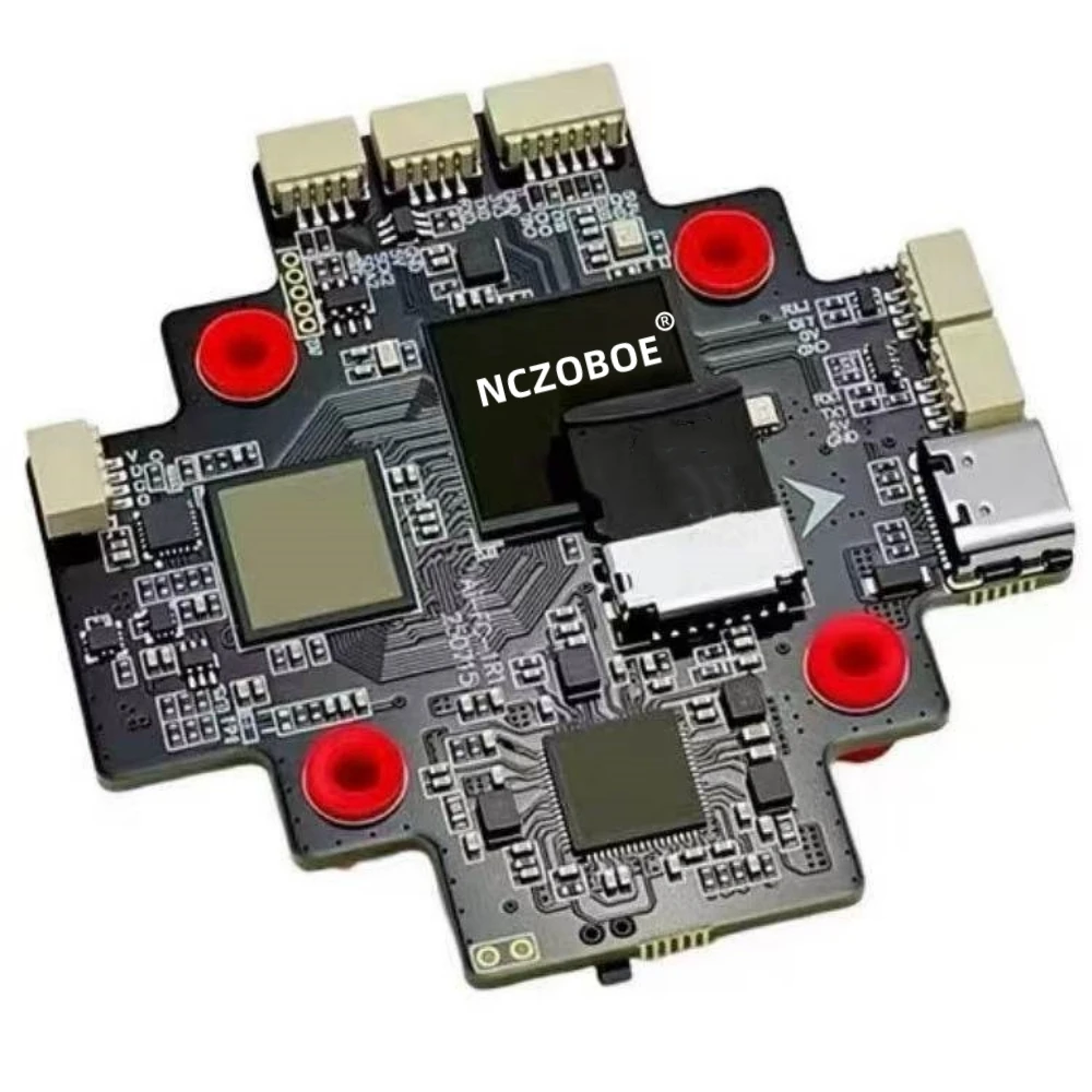 NCZOBOE Built-in PX4, Supports CVBS Camera, Ai-FC-1 Ai Terminal Guidance Flight Controller RC for FPV Racing Drone Accessories