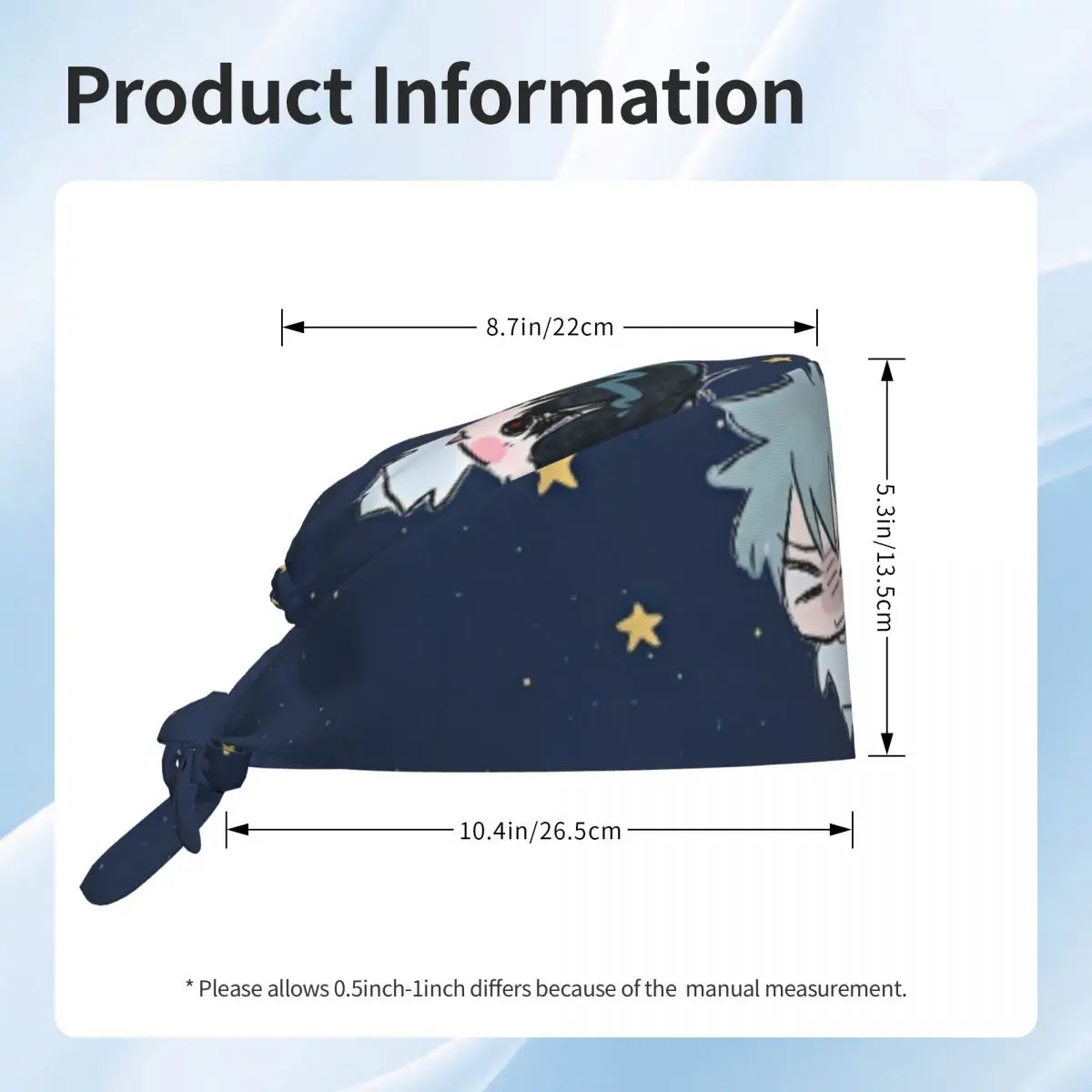 Cappello da lavoro Scrub Paesaggio alieno Cappello da infermiera Cappello medico casual da donna e da uomo Fasciatura regolabile Cravatta sul retro Berretto da lavoro personalizzato