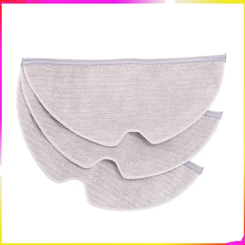 M04K 3Pcs Replacement Mop Cloth For Mijia 1C Dreame F9 Sweeping Mopping Pad Robot Vacuum Cleaner Accessories