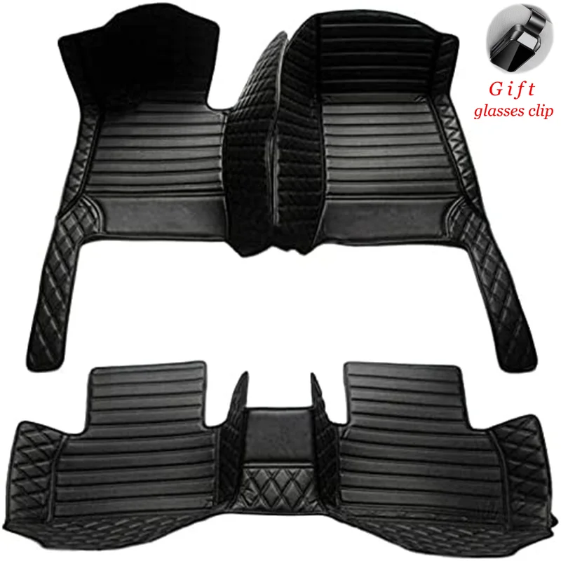 

Custom For BYD Qin Pro /Qin Pro DM EV 2018-2020 Luxury Car Floor Mats Car Accessories Carpets Covers Left /Right Hand Drive