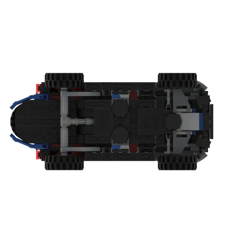 Tout nouveau MOC-77734 voiture véhicule tout-terrain autobloquant bâtiment nuits modèle construction Puzzle anniversaire noël jouet cadeau ornements