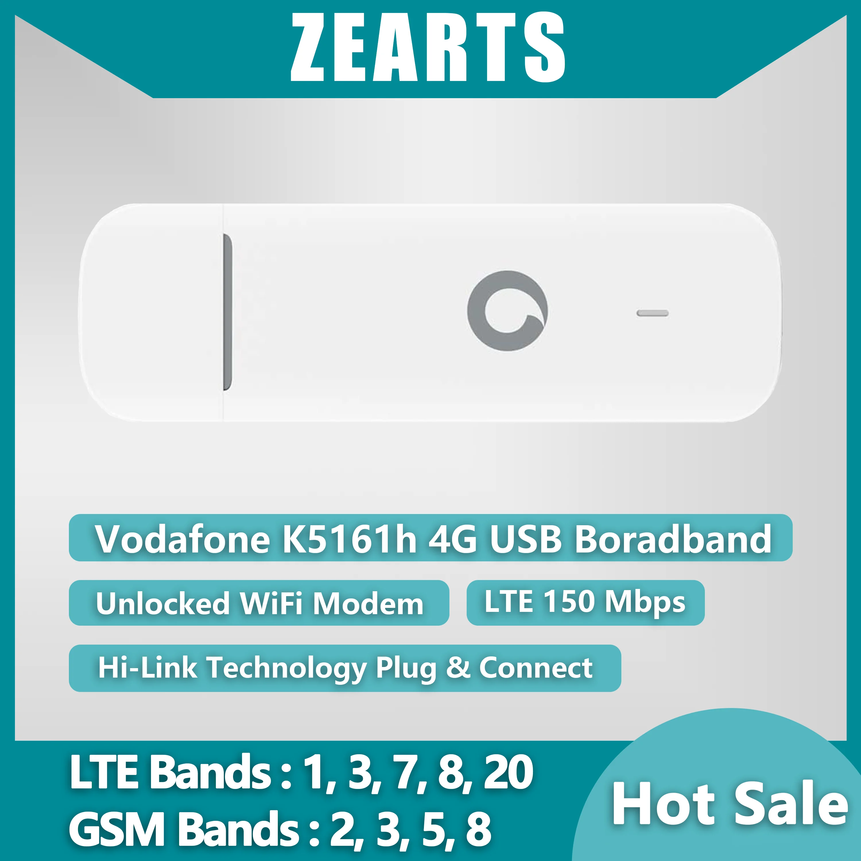 K5161h 4G LTE USB Dongle USB Stick Datacard Mobile Broadband USB Modems 4G Modem LTE Modem PK HUAWEI E3372