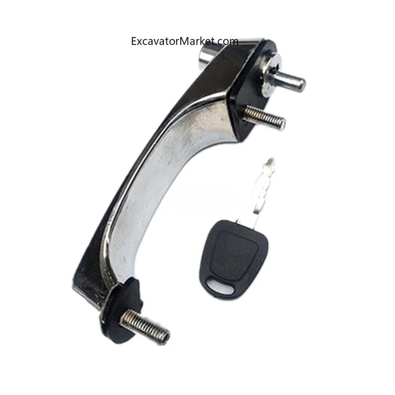 excavator cab door lock assembly door handle lock block  For DOOSAN DH DX55/60/70-9 DAEWOO Excavator Parts