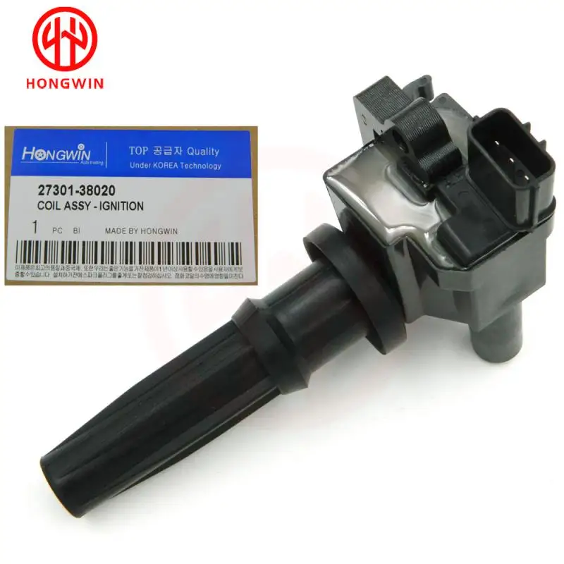 27301-38020 Ignition Coil Fits HHyundai Santa Fe Sonata Kia Optima 2.4L 4cyl 199-2006 UF285 / 5C1155 ENG.CODE \