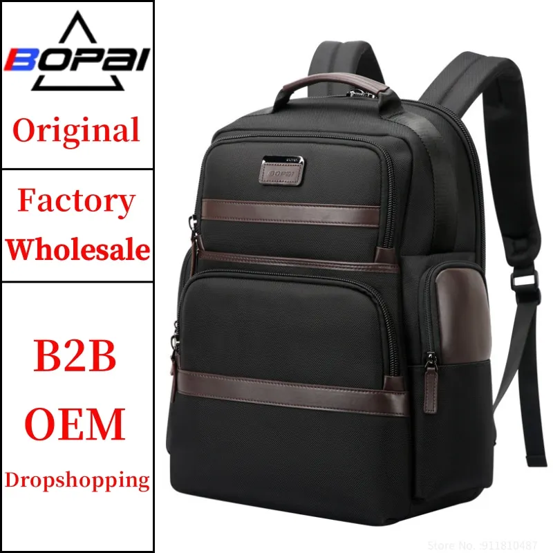 BOPAI Wholesale Wholesale Bopai Travel Usb Charging 15.6 Inch Laptop Men Business Sports Mochilas Custom Logo Anti Theft Noteboo