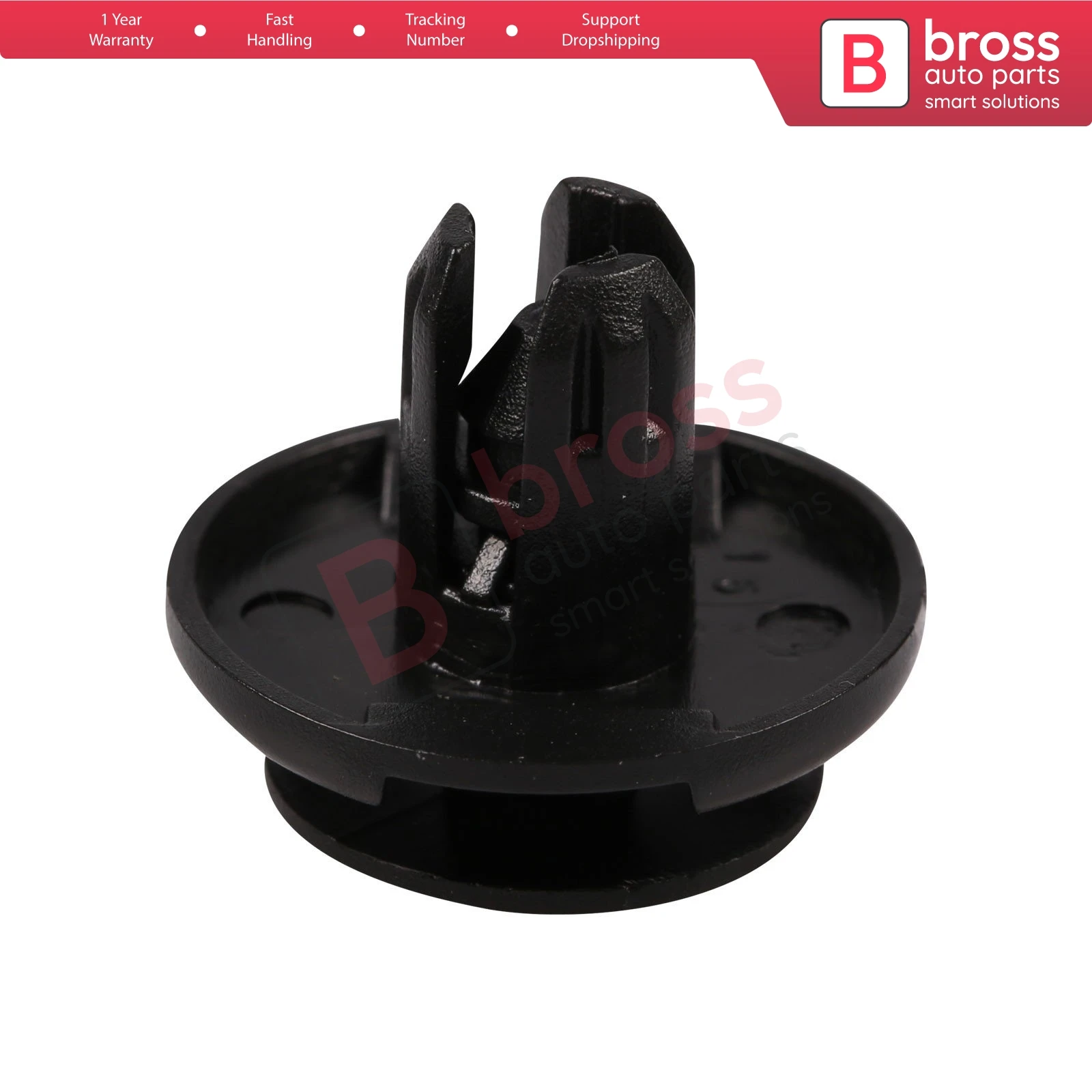 Bross Auto Parts BCF1082 10 Pieces Push Type Retainer 91512-SX0-003 for Honda Made in Turkey