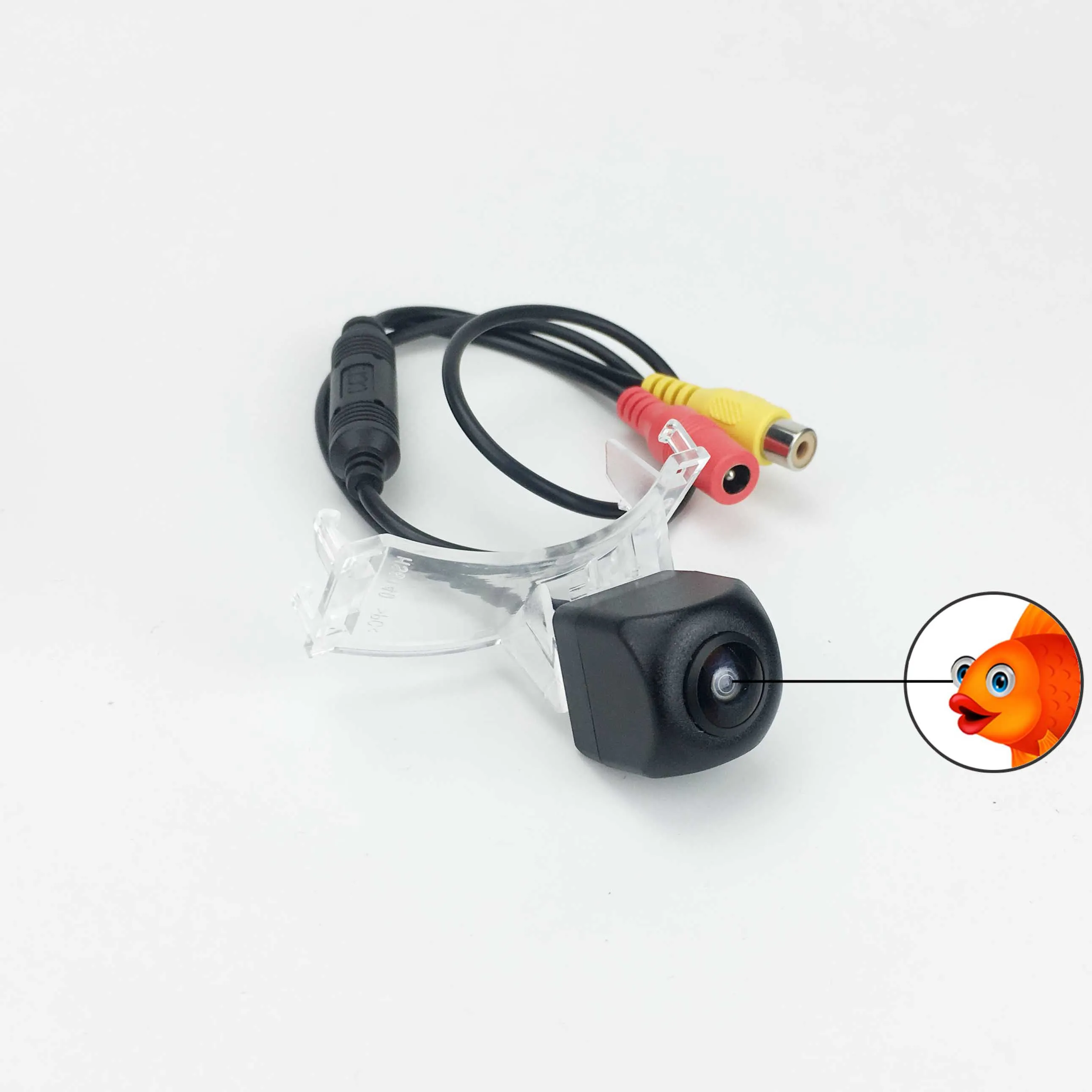 VKAUTO Fish Eye Rear View Camera For Mazda Premacy Mazda 5 CW 2010~2018 CCD HD Night Vision Reversing Backup Parking Camera