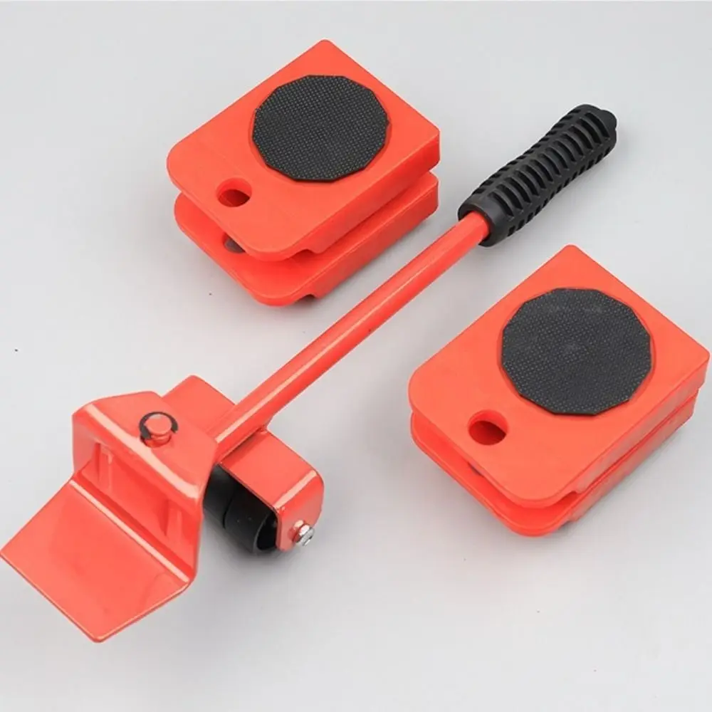 5 ชิ้น/เซ็ตเฟอร์นิเจอร์ Mover Heavy การจัดการสินค้าเครื่องมือล้อบาร์ Mover Roller การจัดการวัสดุเครื่องมือ Sliders
