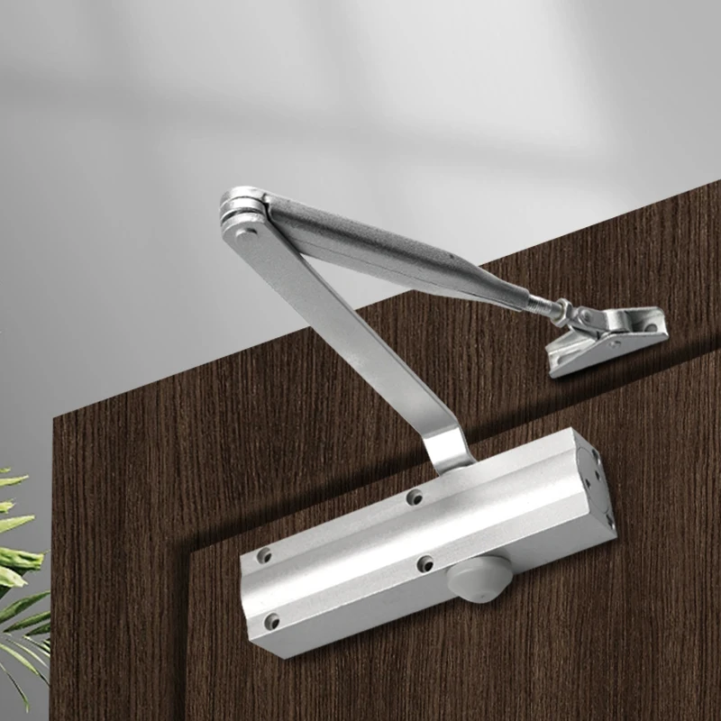 

CE Certifire Square Shape Automatic Spring Fire Rated Door Closer Silent Hydraulic Buffer Door Opener with Swinging Arm
