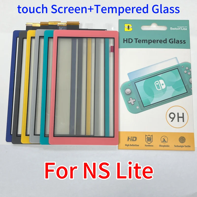 สําหรับ NS Lite LCD Touch Screen Part 0.26 มม.กระจกนิรภัยป้องกันหน้าจอสําหรับ Nintendo SWITCH Lite หน้าจอ LCD ป้องกัน 9H