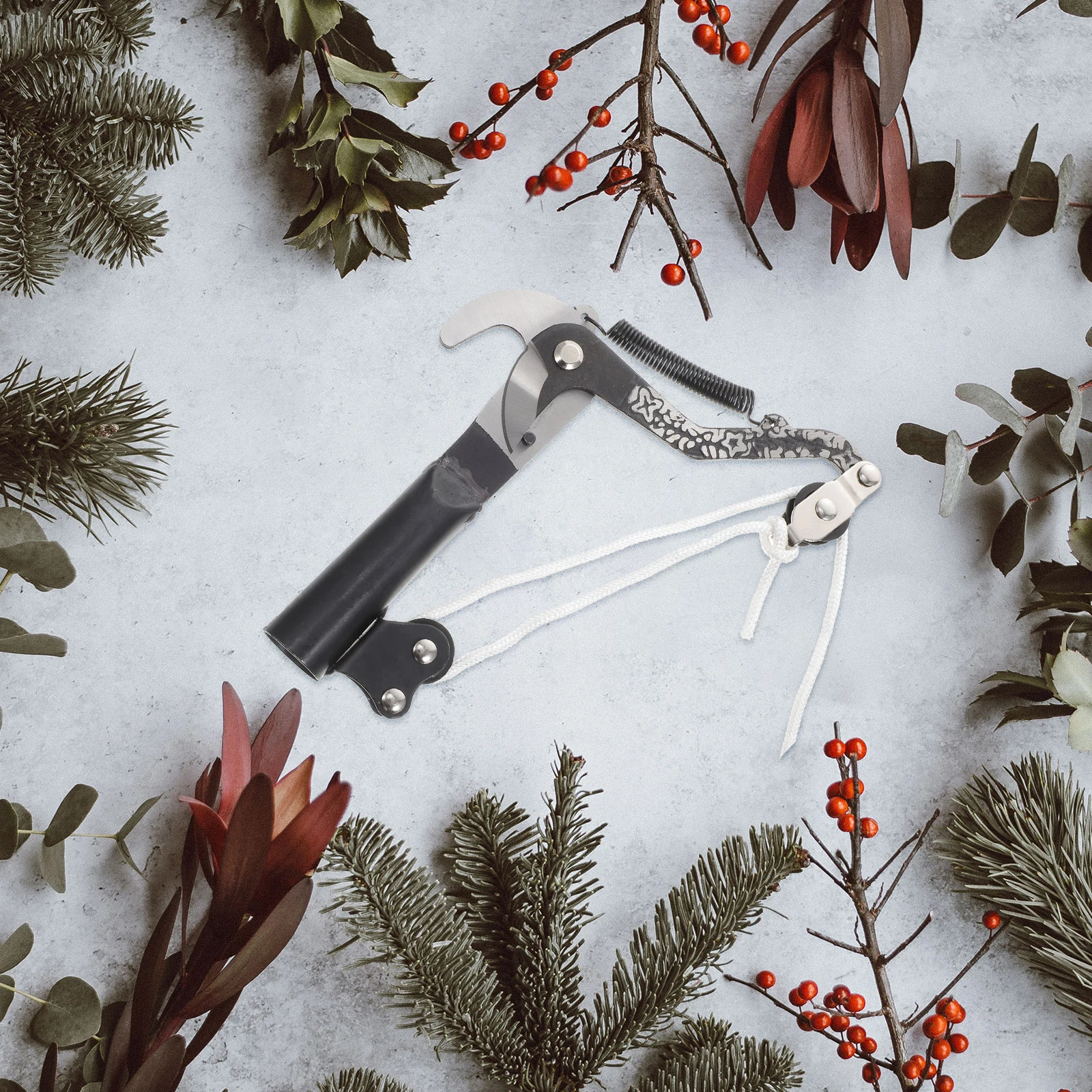 

1pc Multipurpose Pruning Shears 65 Manganese Steel Heavy Duty Garden Shears Corrosion Resistant High Temperature Quenching Edge