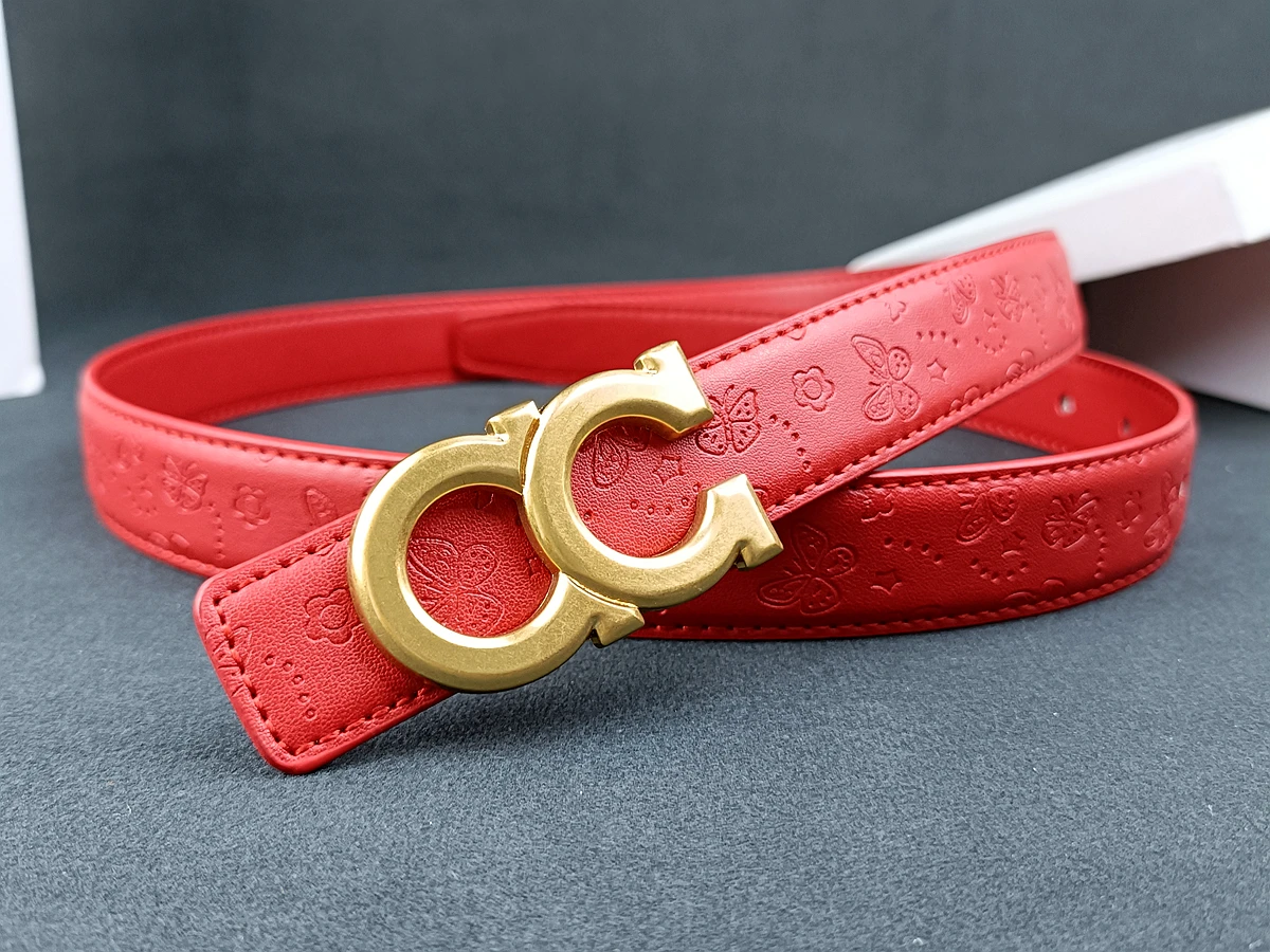 

Letter Belt Women's Belt 2025 New Soft Leather Jeans Decorative Belt Colorful Four Seasons Trend