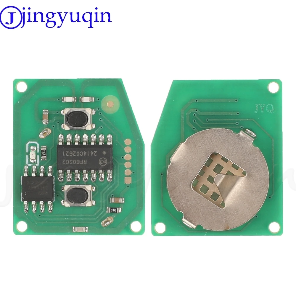 Jingyuqin 2 Bottoni 433 Mhz ID48 Chip Chiave A Distanza Keyless Entry Chiave Per VW Fox 2006-2008 Citi Golf 2003 4Z0959753C Aoto Fob di Controllo
