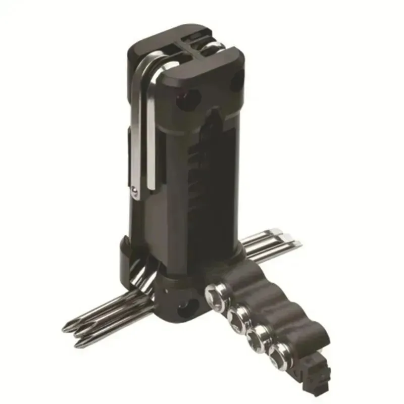 

1pcs for MTB Road Cycling Motorcycle Tools with Screwdriver Chain Motorcycle Multifunction Tool Kits Multitool Tire Repair