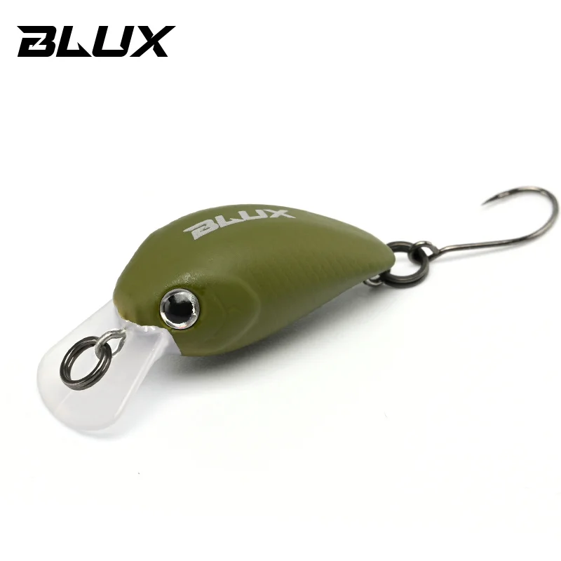 BLUX JUMP 1,9g 25mm Mini Crankbait Wobbler Forelle Angeln Locken Süßwasser Minnow Kurbel Künstliche Harten Köder Angelgerät