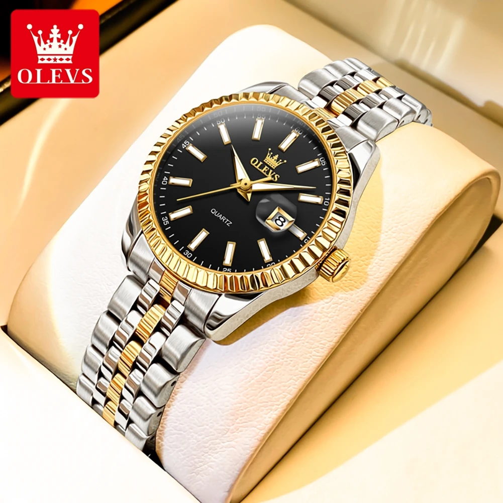 

OLEVS Luxury Brand Elegant Women's Watch Waterproof Luminous Calendar Quartz Watch High Quality Exquisite Casual Women's Watch