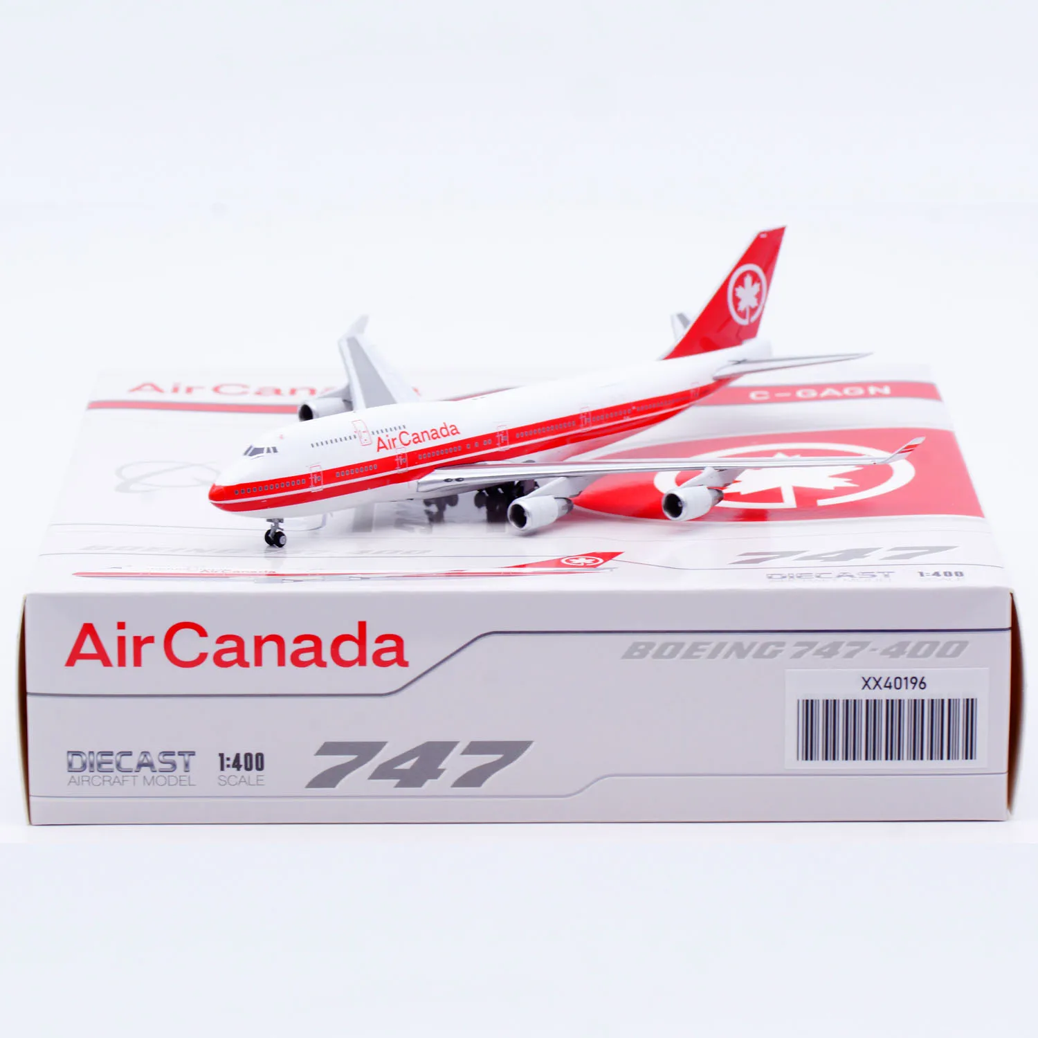 XX40196 سبيكة تحصيل طائرة هدية JC أجنحة 1:400 الهواء كندا بوينغ B747-400 دييكاست طائرة نموذج طائرة C-GAGN مع حامل #1
