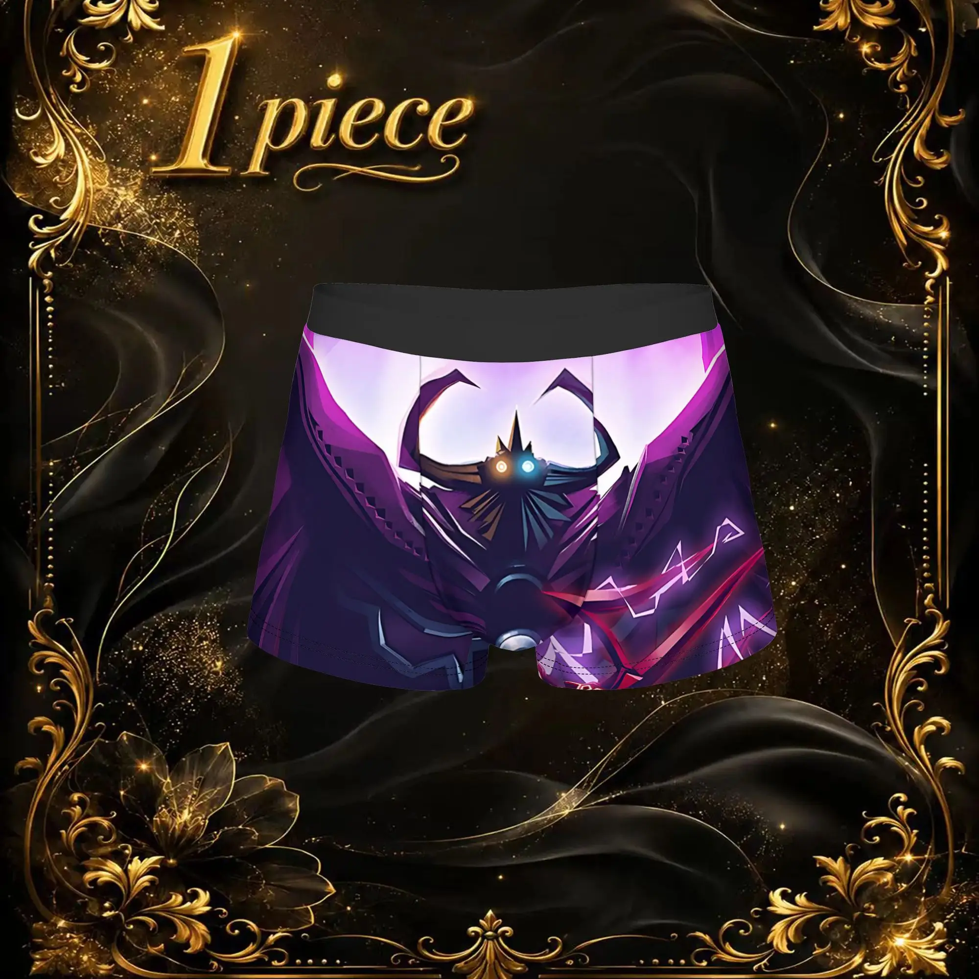 1pc Popular Undertale Anime Pattern boxers Game Lover Novelty Panties Men's Underwear Ventilate Shorts Boxer Briefs