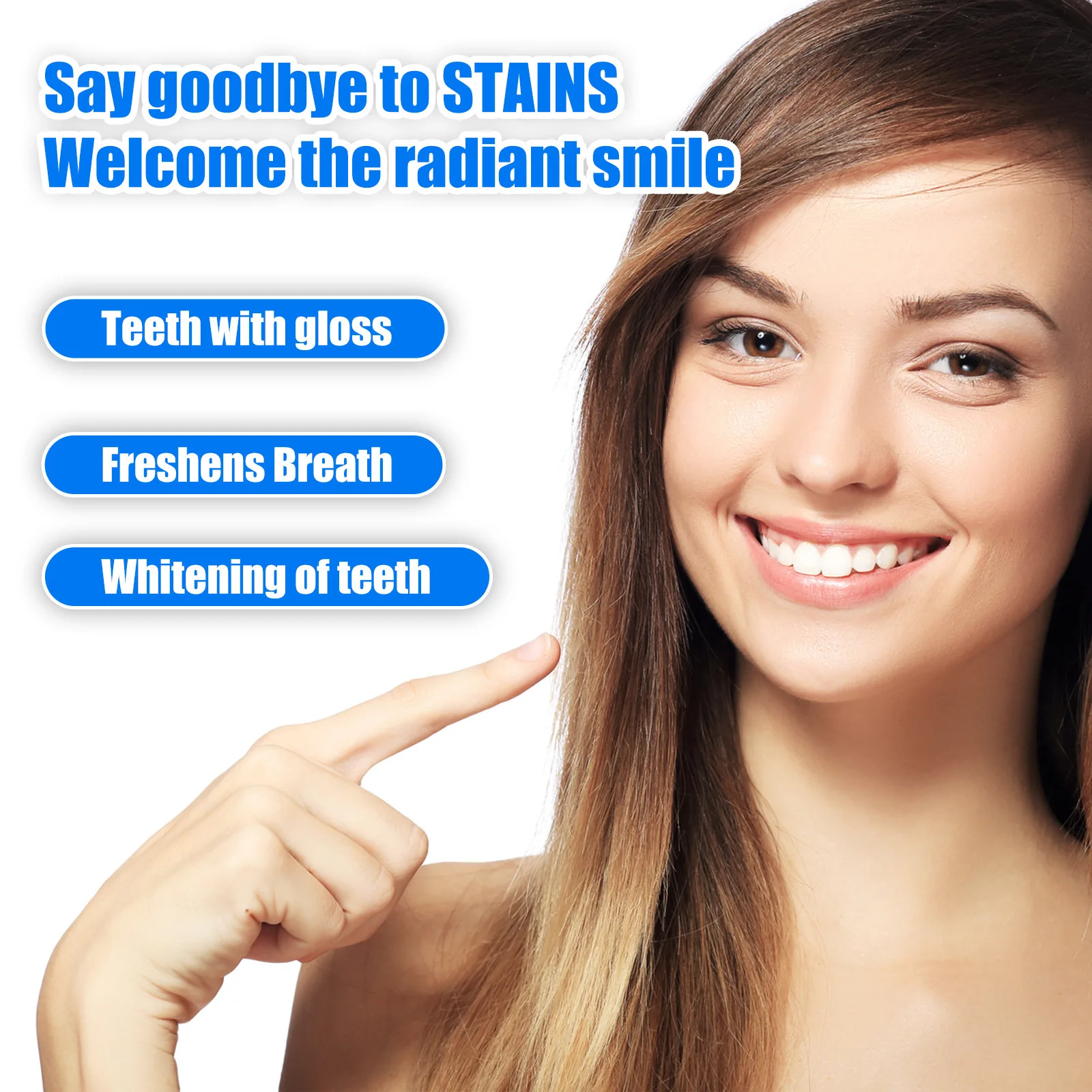 Eelhoe Whitening Tandpasta Tand Vlek Remover Orale Geur Verwijderen Frisse Adem Schoon Mondholte Tanden Verheldering Tandpasta