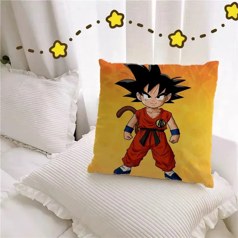 Pillowcase Pillow Cases D-dragon B-ball Cushions Home Decor Decorative Cushion Covers 45x45 Bed Pillowcases