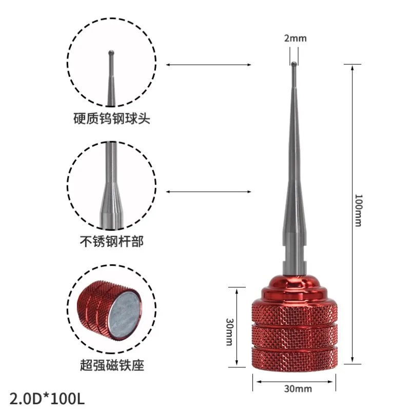 Edm Touch Sonde Lokalisatie Bal Magnetische Sonde Centreerapparaat Voor Edm Machine