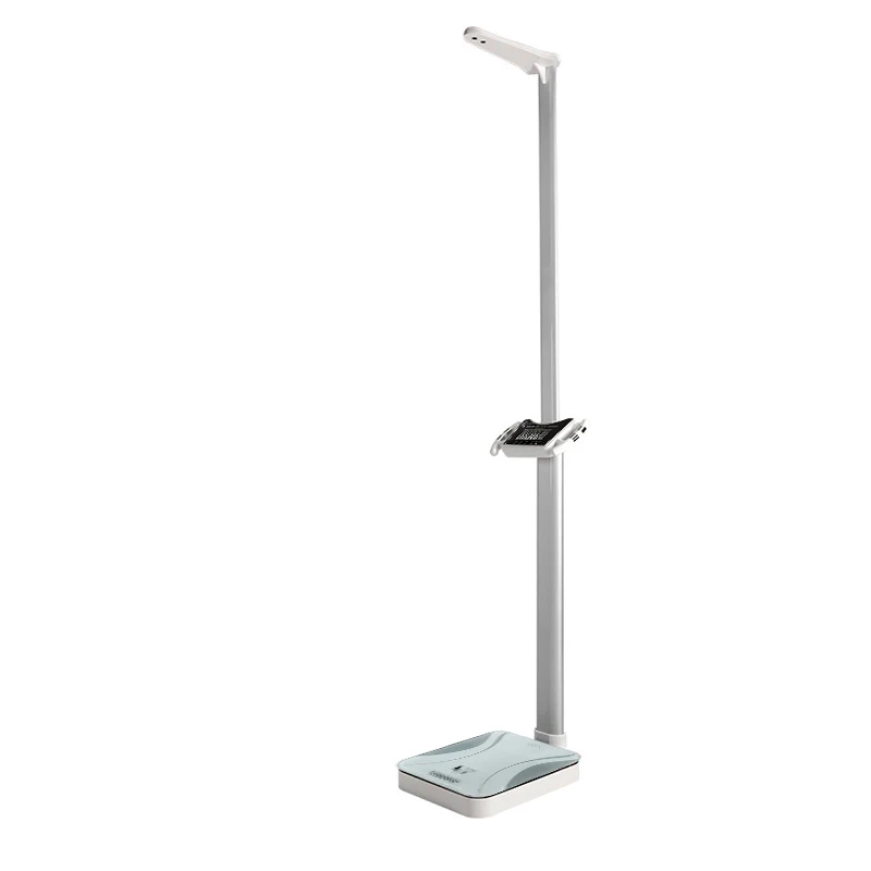 Large LCD Ultrasonic Height and Weighing Scale 200kg/200cm  Body Fat Scale Voice Broadcast