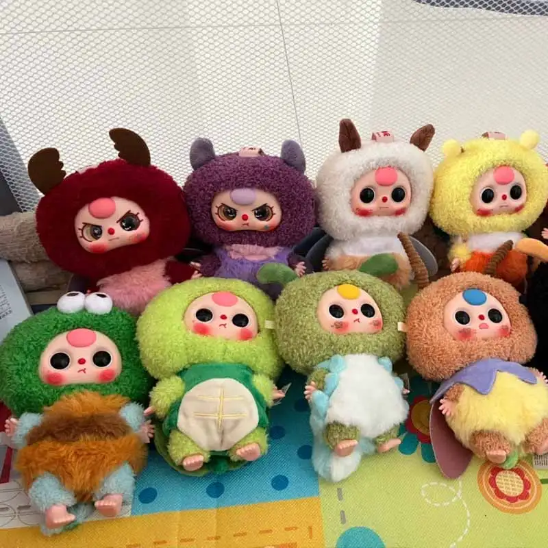 

Babythree Elf плюшевая серия слепая коробка игрушки орнамент мягкая и удобная милая маленькая кукла-пчелка рюкзак кулон загадочная коробка подарки