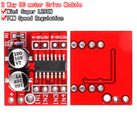 DC Motor Drive Module Reversing PWM Speed Dual H Bridge Stepper Motor Mini Victory L298N