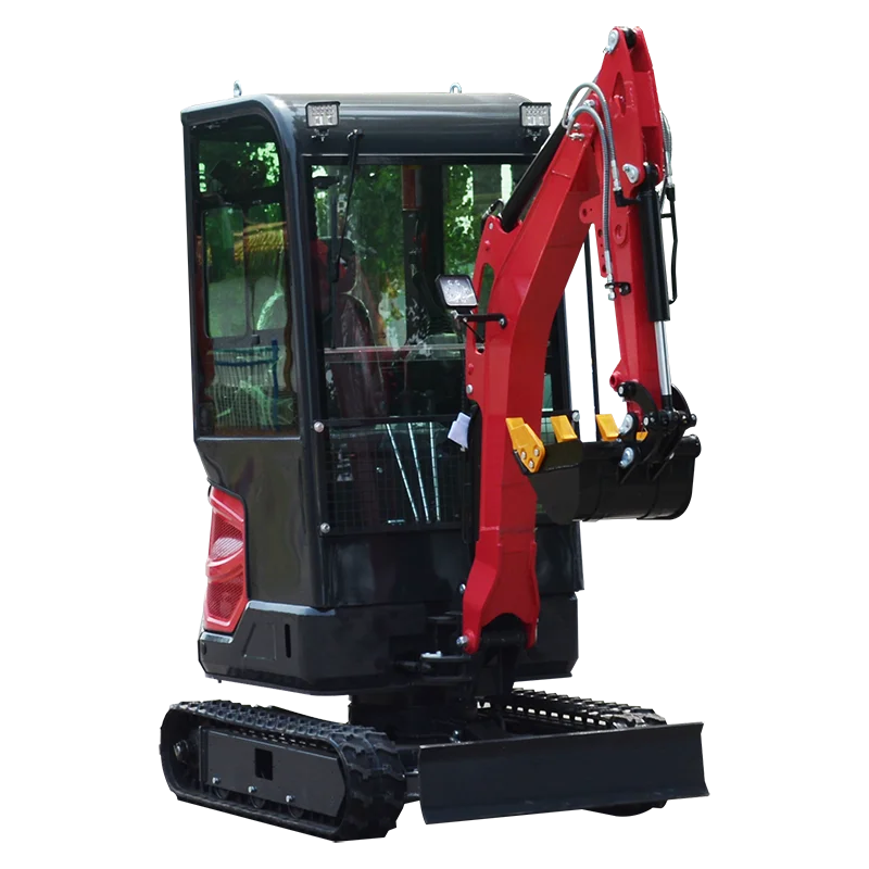 1.8 طن حفارة زاحفة صغيرة حفارة صغيرة محرك كوبوتا حفارة رائجة البيع للبيع