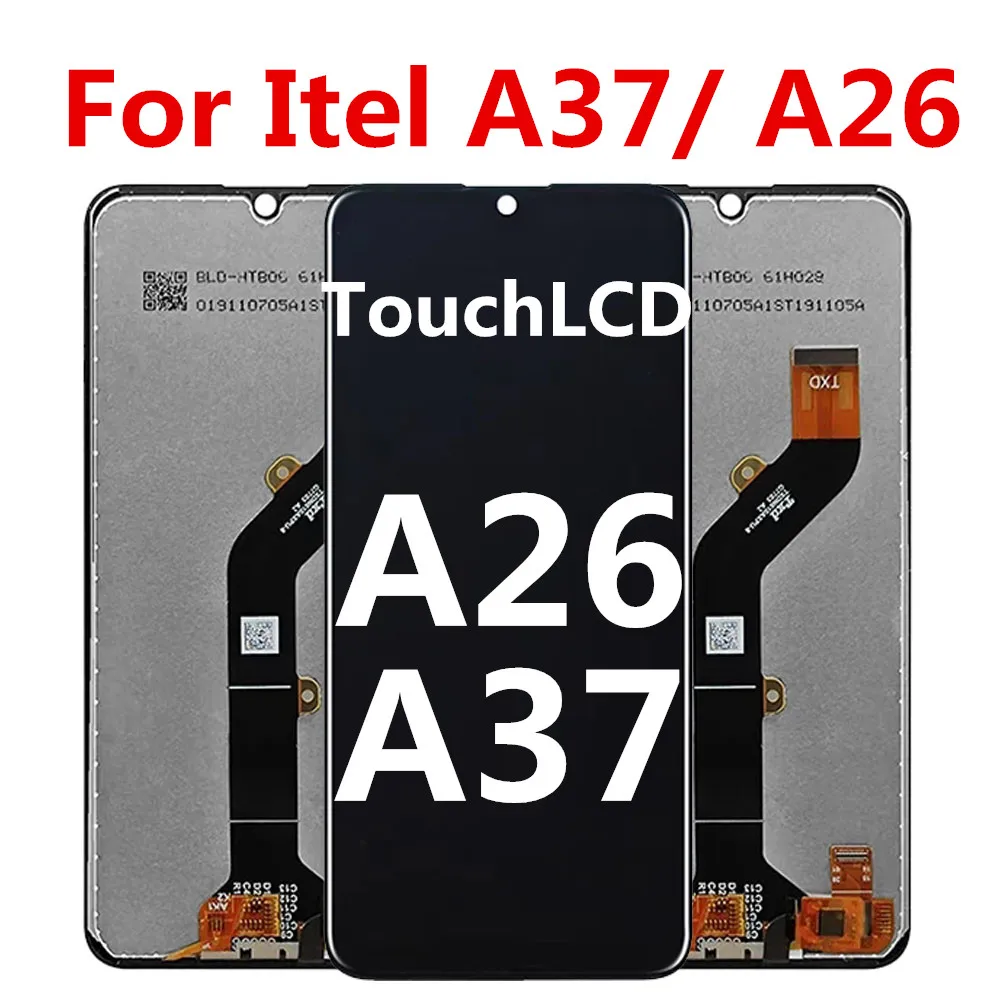 LCD Replacement For Itel A37 touch LCD Display Touch Digitizer Screen For Itel A26 Assembly