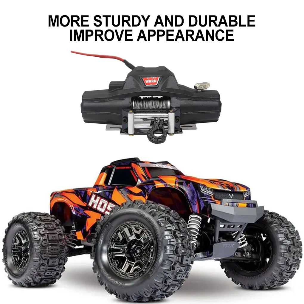 

1/10 Aluminum Alloy Durability Metal Winch For Trx4 RC Car Part RC Car Accessories Replacement Parts RC Upgrade Part