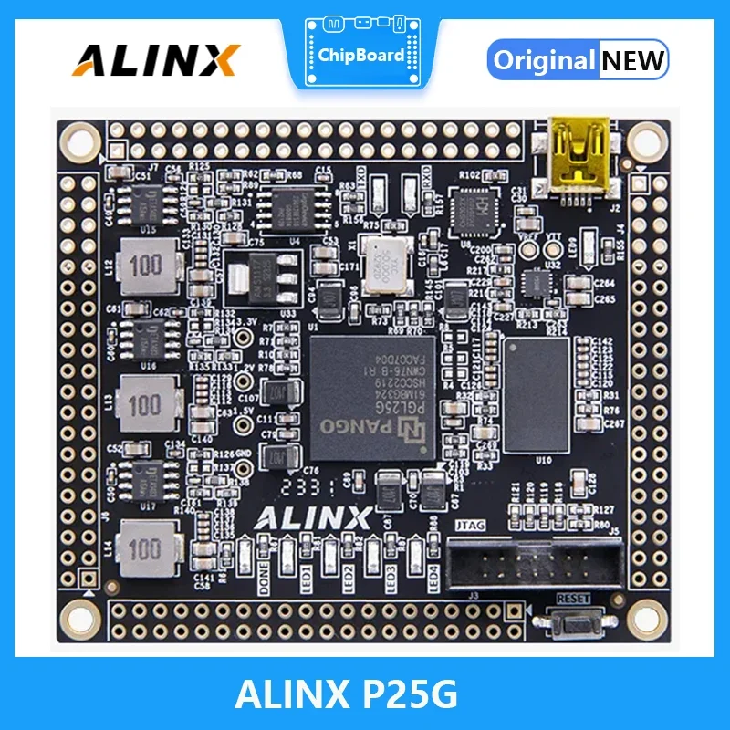 

ALINX P25G: PANGOMICRO Logos PGL22G SOM FPGA Core Board P25G Demo Board