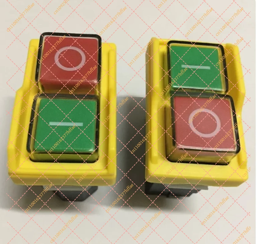 Grinding Machine Switch DKLD DZ04 4-Pin Waterproof Electromagnetic Push Button 250VAC 8(6)A ON/Off Start/Stop Control