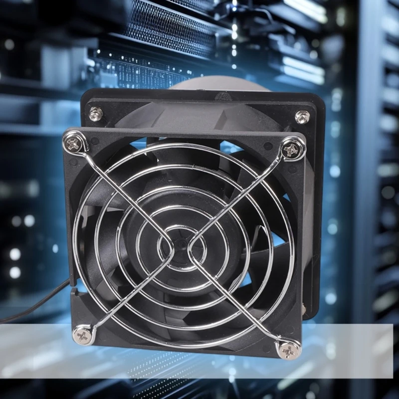 

8cm 12V Exhaust Fan Filter Duct Extractor Blower Exhaust Fan 8cm Duct Fan For Household For Bedroom Bathroom Kitchen 37JD